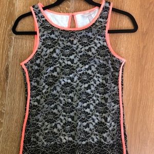 Lace tank top banana republic